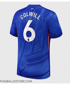 Günstige Chelsea Levi Colwill #6 Heimtrikot 2025-26 Kurzarm